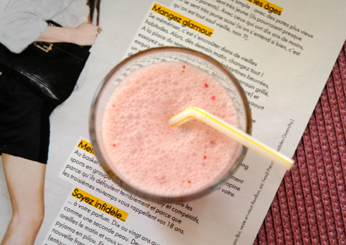 Smoothie grenade cranberries vue 1