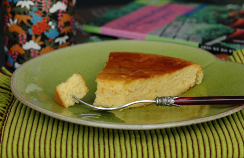 Gateau orange sans farine vue 1