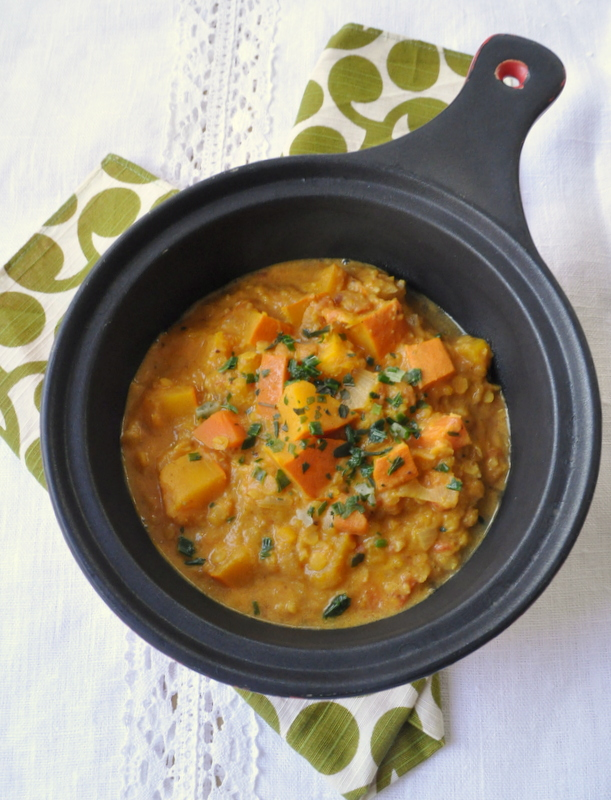 Curry potimarron lentilles corail vue 1